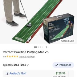 Perfect Practice Putting Mat V5 Excellent Condition!! 