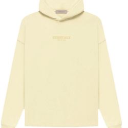 FOG Essentials Relaxed Hoodie “Canary” (M)