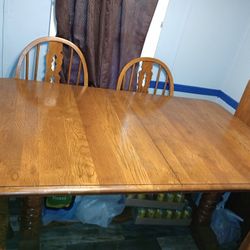 Amish Dining Room Table Set