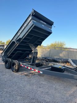 2025 dump trailer 7’x14