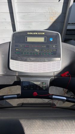 Golds gym treadmill