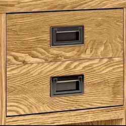 Bourne Accent Table Natural -Threshold