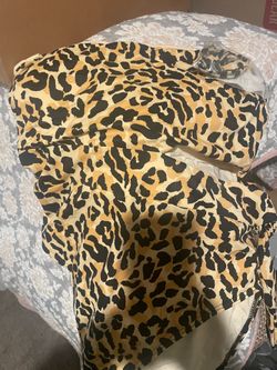 Leopard print swimsuit