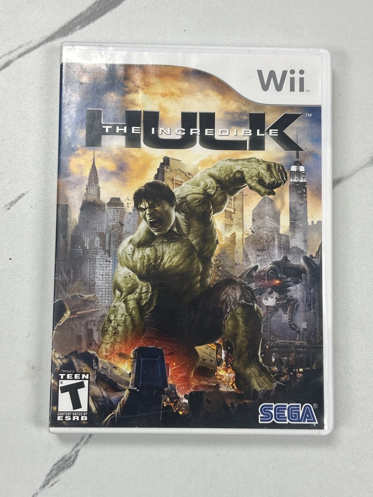The Incredible Hulk – Nintendo Wii (2008, SEGA)