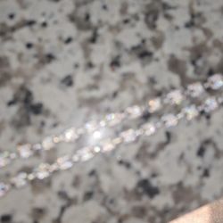 Cadena De Plata Adiamantada 925 ,  O Cambio Por Algo Interesante 