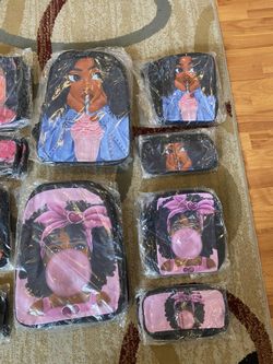 Customized 3pc Book bag Set