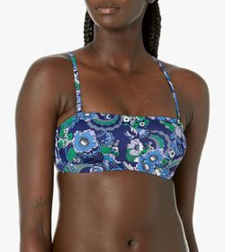 Paisley Blue Bikini Top 