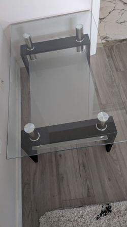 Beautiful glass table