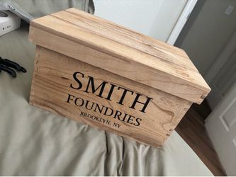 Wooden box