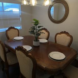 Dining Table and Show Case 