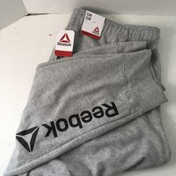 New Mens 3XL Reebok Athletic French Terry Jogger Pants