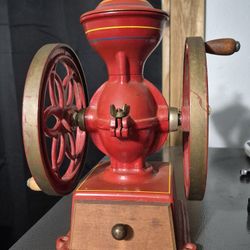 House Of Webster Cast Iron Antique Coffee Grinder