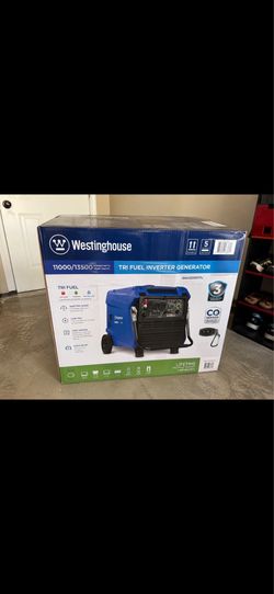 Westinghouse iGen12000TFc Triple Fuel Generator New