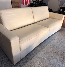 Leather sleeper