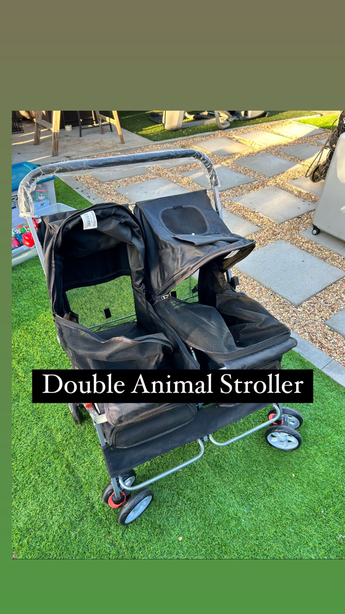 Double Animal Stroller