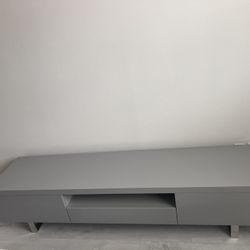 High Gloss Grey TV Cabinet 