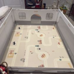 adjustable baby fence playground