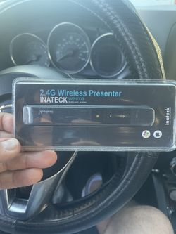 2.4 wireless Presenter with red laser