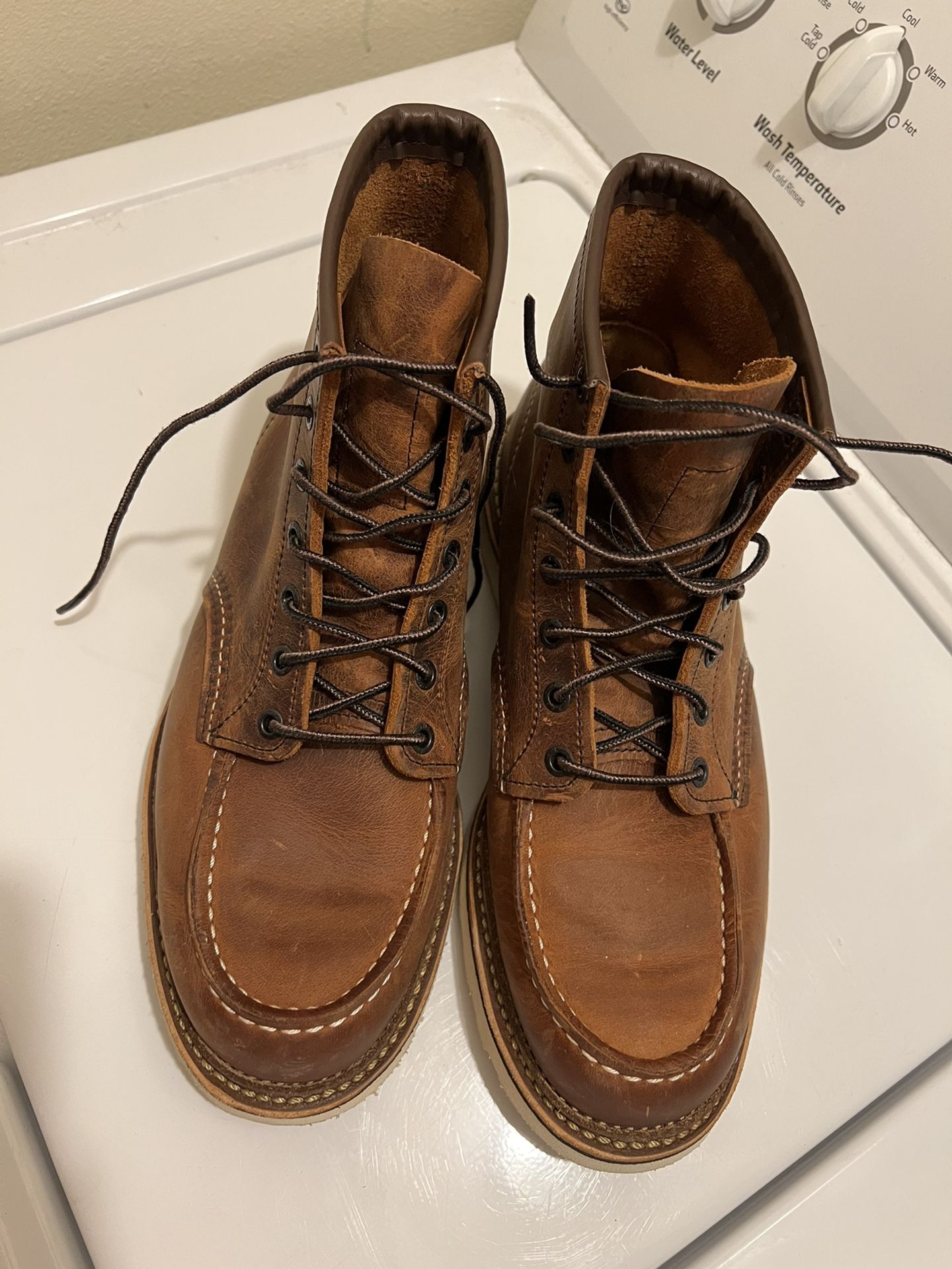 red wing classic moc men's boots