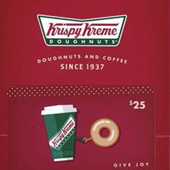 $25 Krispy Kreme