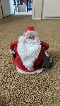 Nightmare Before Christmas Santa Decorative Pillow