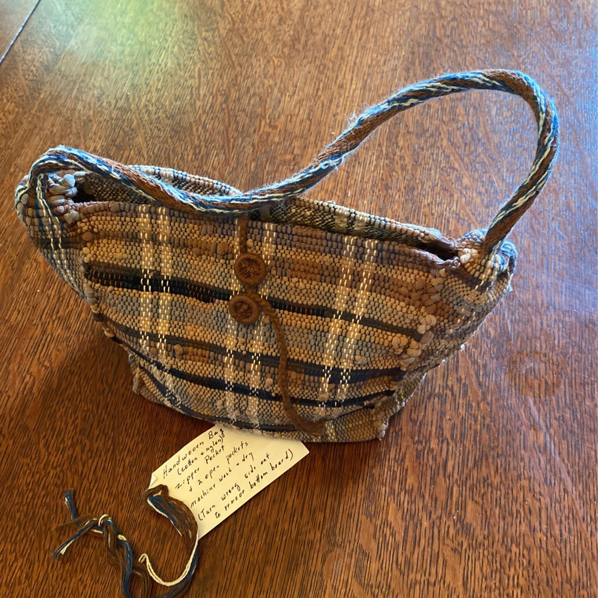 Vintage Handwoven Purse