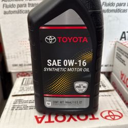 Toyota 0W-16