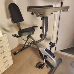 Exercise Desk Bike w/manual