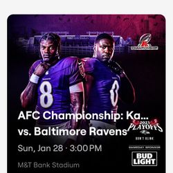 AFC Championship Game Tickets
