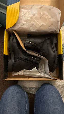 Women’s Motorcycle Steel Toe Boots