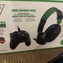 XBOX TURTLE BEACH GAMER PACK FOR SALE ! Brand New 