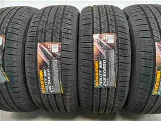 ( 4 TIRES ) 245/50R20 BLACKHAWK