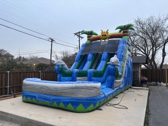 Delfín De Doble Líneas 18 Pies Azul 