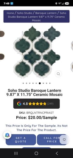 Ceramic  mosaico