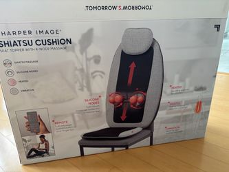 Sharper Image Shiatsu Cushion Seat Massager