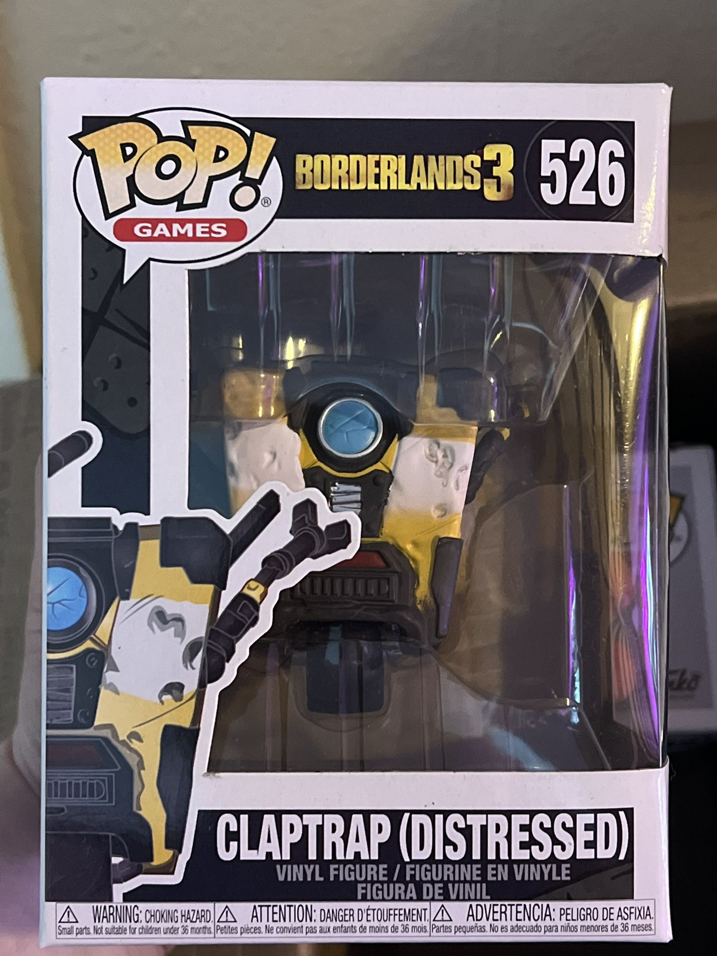 Pop Figure Claptrap (Distressed)