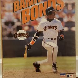 Poster - Barry Bonds baseball 1993 (new & sealed)