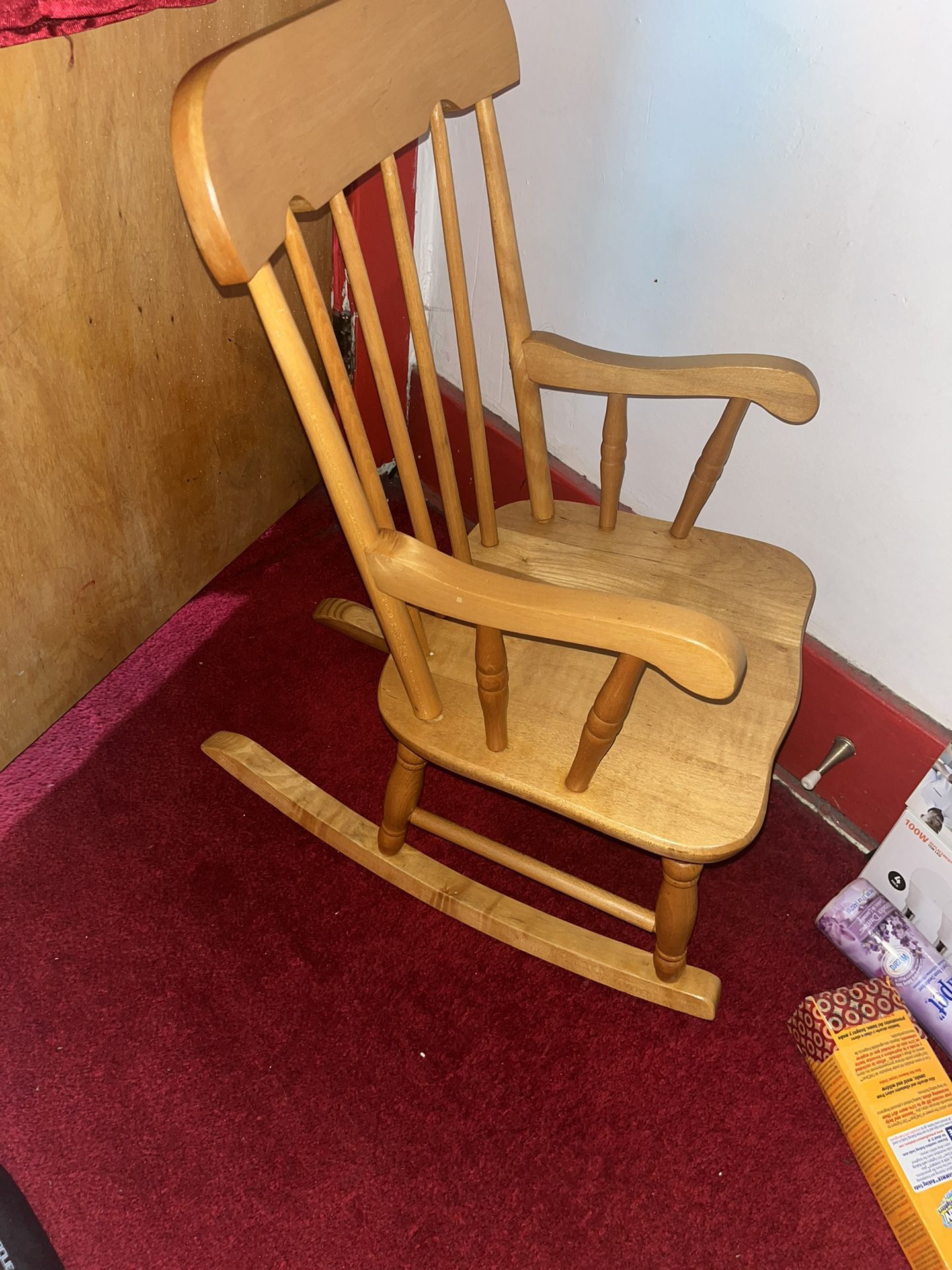 Kids Wooden Rocking Chairs 