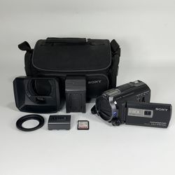 Sony Handycam HDR-PJ710 Black 24.1MP 32GB Digital Camcorder with 32GB SD Card