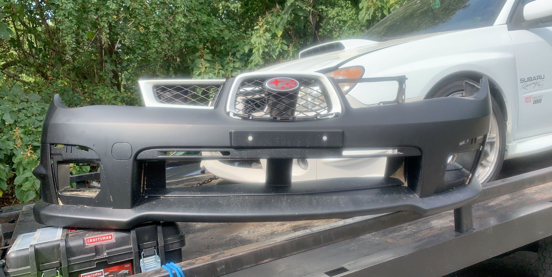 2006-2007 Subaru Impreza wrx sti front bumper