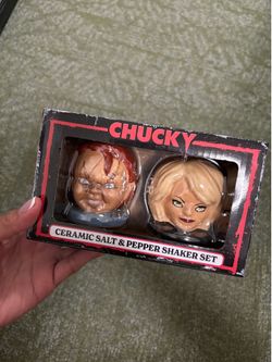 Chucky & Bride Tiffany Salt and Pepper Shakers