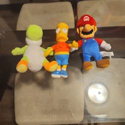 Selling Bart And Mario And Yoshi Stuff 