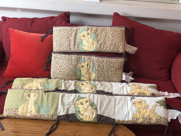 Disney Lion King Crib Bumper For Sale In Fullerton Ca Offerup