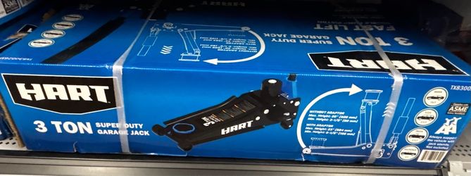 HART 3 Ton Super Duty Garage Jack