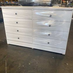 8 Drawer White Color 