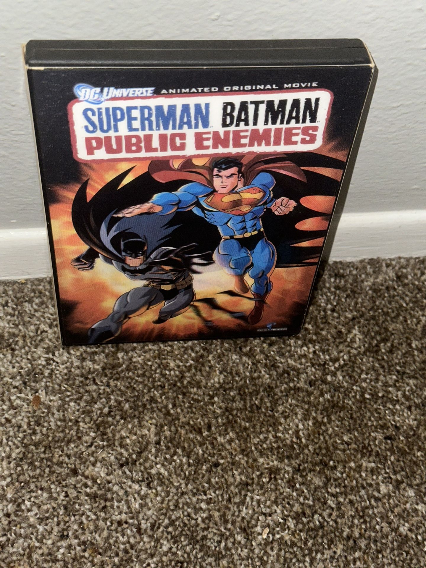 Superman Batman Public Enemy’s DVD