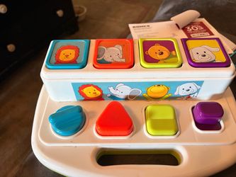 Baby Animal Pop-Up Shape Sorter Toy