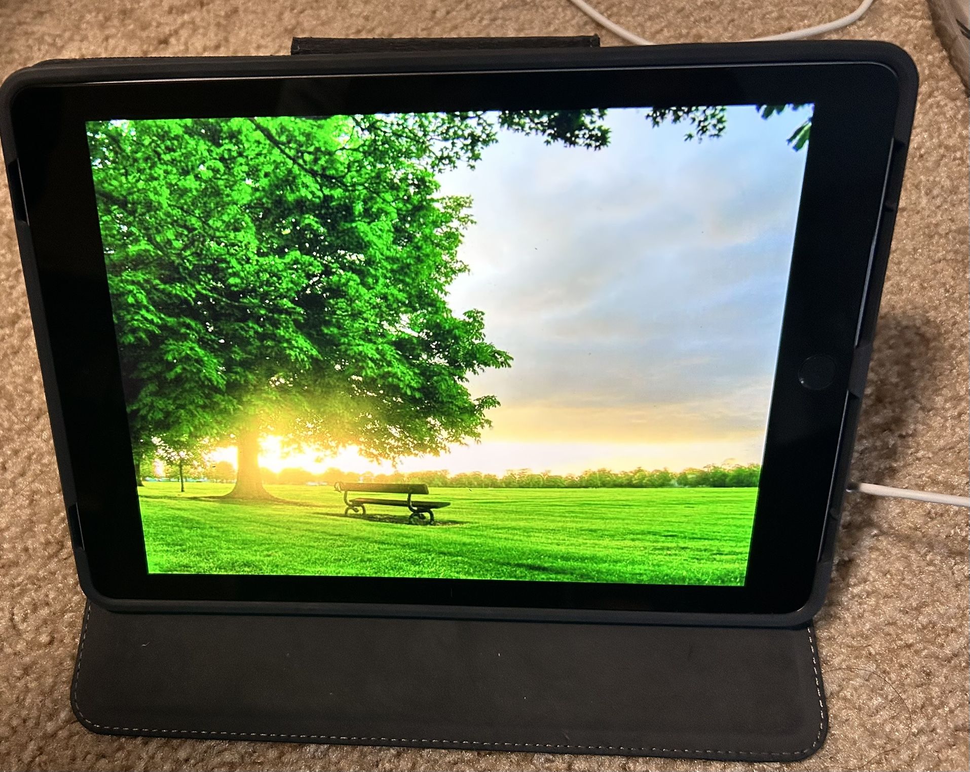 iPad Retina 9.7” w/ Targus case and Charger