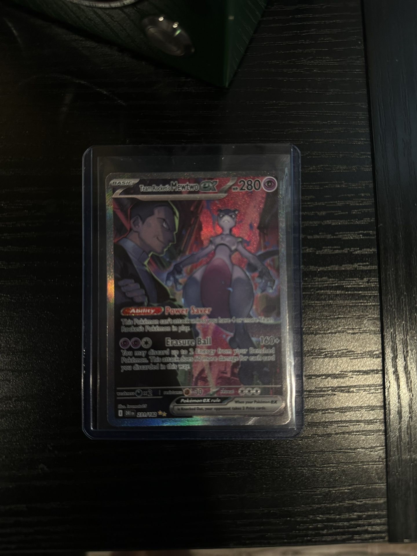Team rocket mewtwo Pokemon Card