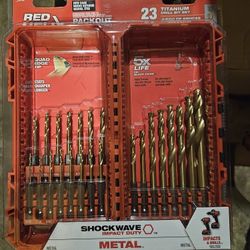 Milwaukee
SHOCKWAVE IMPACT DUTY Titanium Twist Drill Bit Set (23-Piece)Firm 30